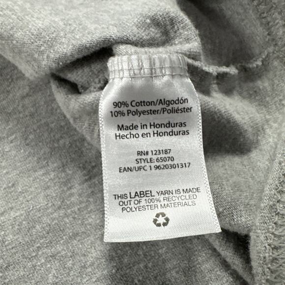 Wrangler Workwear Short Sleeve T Shirt 4XL (58-60) Front Pocket Lot Gray Black - Picture 8 of 10